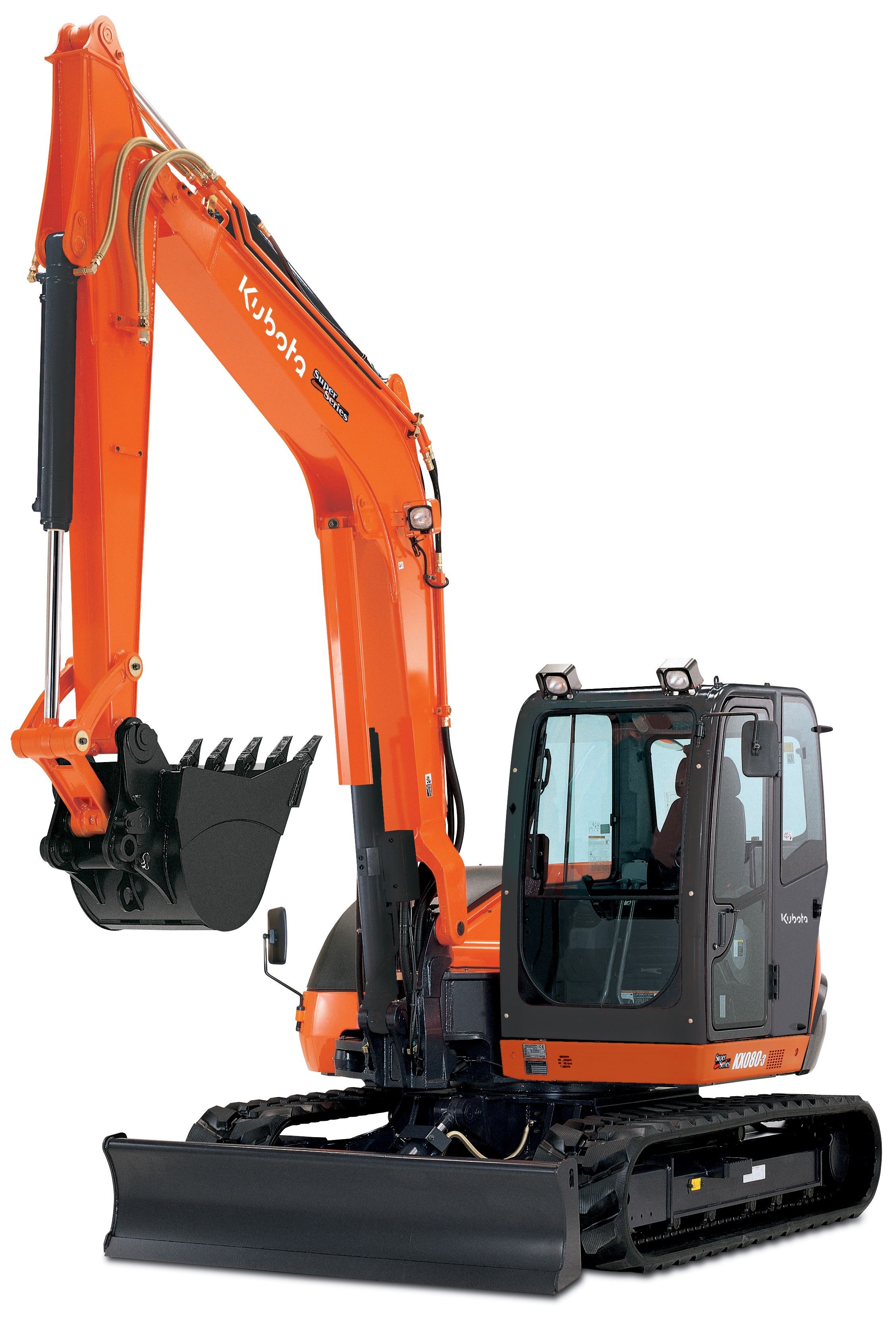 クボタKubota ミニチュアKX080-3 Kubota KX080-3 Midi Excavator (8.2T) CONVENTIONAL SWING - Source