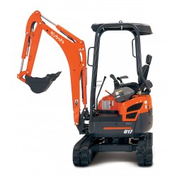 Kubota U17-3 Mini Excavator (1.7T) ZERO SWING