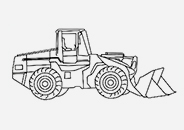 articulated loaders icon